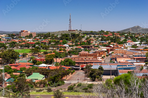 Whyalla, SA, Australia - Town lookout as seen from Hummock Hill photo