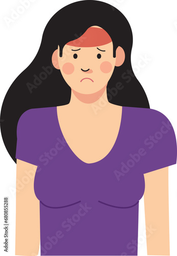 Woman Tension Headache