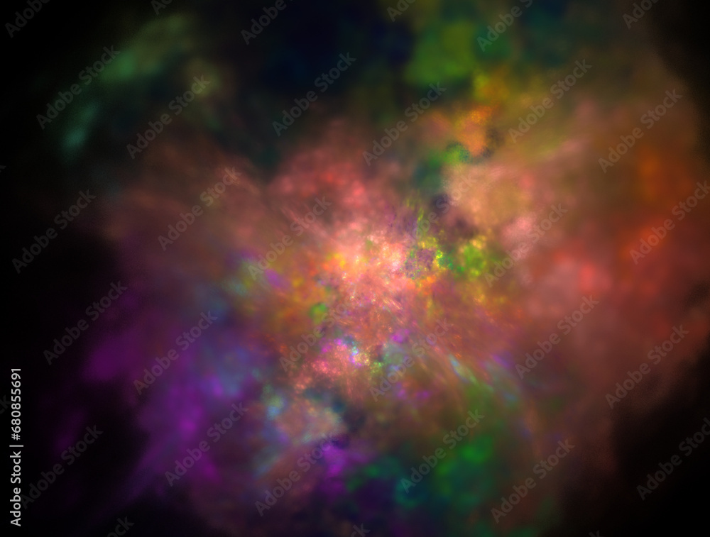 Naklejka premium Imaginatory fractal abstract background Image