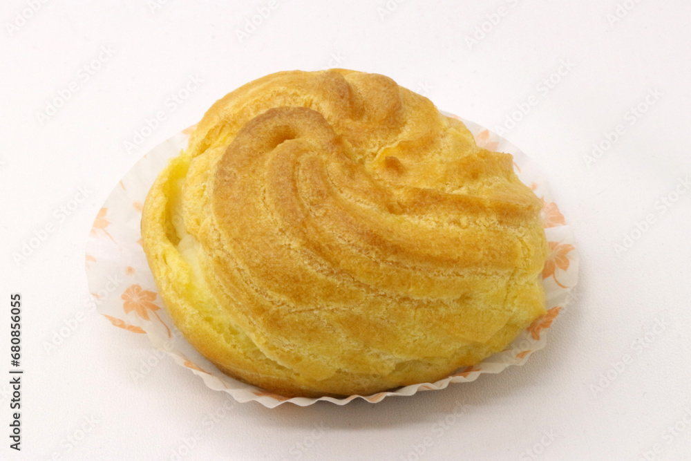 Traditional cake Cream puffs