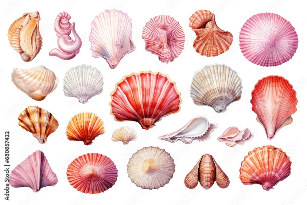 watercolor sea shells and sea life cliparts (1) watercolor sea shells and sea life cliparts (1)