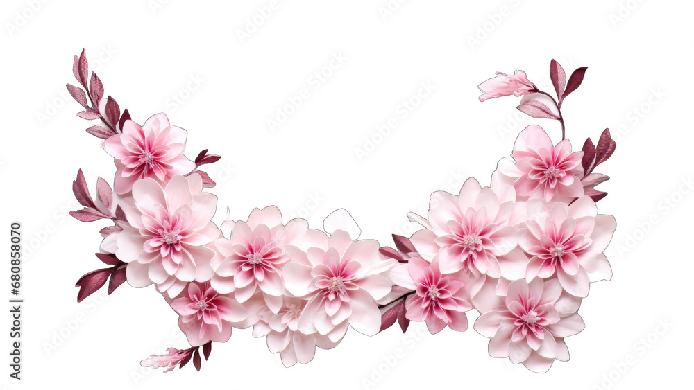 PNG pink blossom isolated