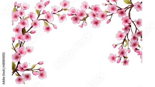 pink cherry blossom © in