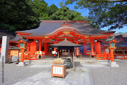 Kumano-Nachi Taisha Grand Shrine at Nachisan, Nachikatsuura, Wakayama, Japan photo