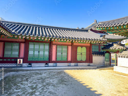 Gyeongbokgung palace in Seoul, South Korea