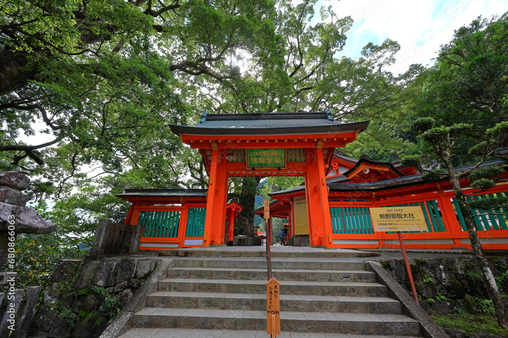 Kumano-Nachi Taisha Grand Shrine at Nachisan, Nachikatsuura, Wakayama, Japan Kumano-Nachi Taisha Grand Shrine at Nachisan, Nachikatsuura, Wakayama, Japan