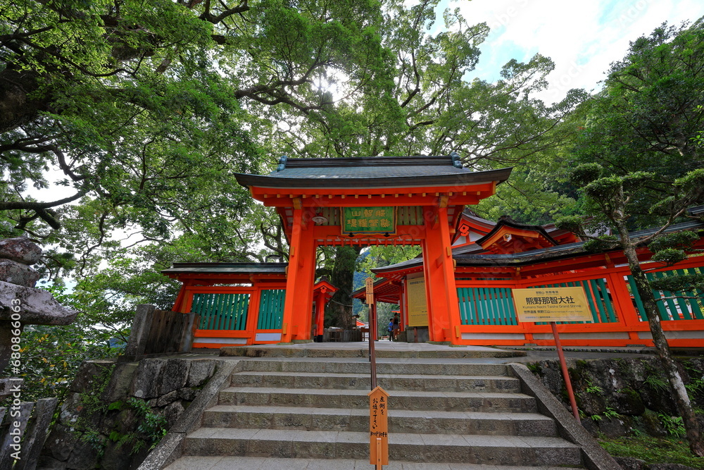 Kumano-Nachi Taisha Grand Shrine at Nachisan, Nachikatsuura, Wakayama, Japan