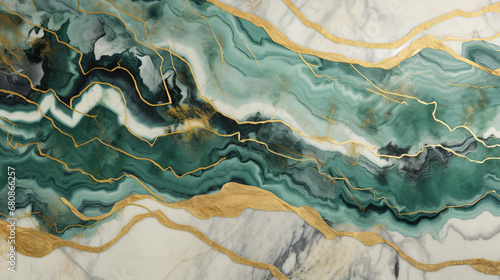 Wallpaper Mural  Japanese with white mineral marble, Generative Ai Torontodigital.ca