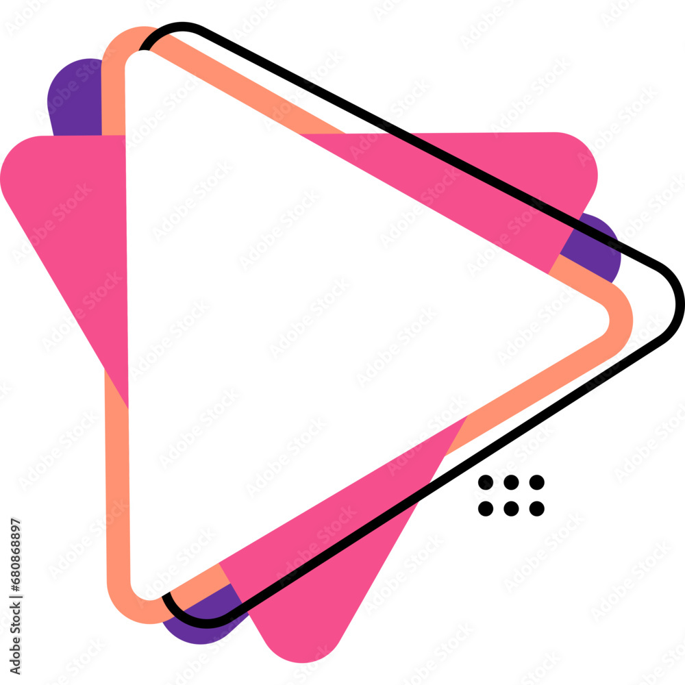 Triangle Frame Shape Triangle Frame Shape