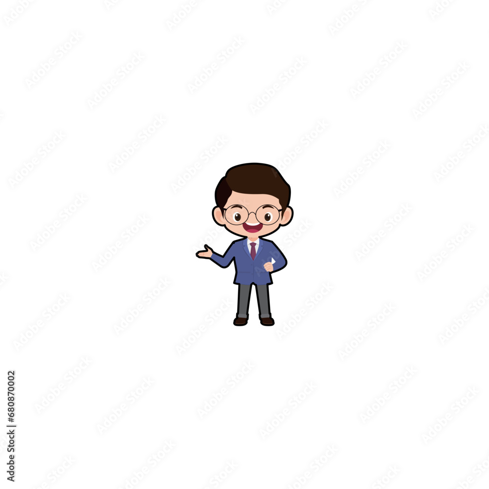 teacher's pose neatly dressed in a jacket people teacher's pose neatly dressed in a jacket people