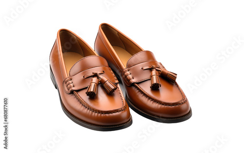 Tassel Loafers Ensemble Stylish Steps Isolated on a Transparent Background PNG