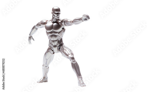 EpicPose DisplayVista Dynamic Action Figure Presentation Isolated on a Transparent Background PNG