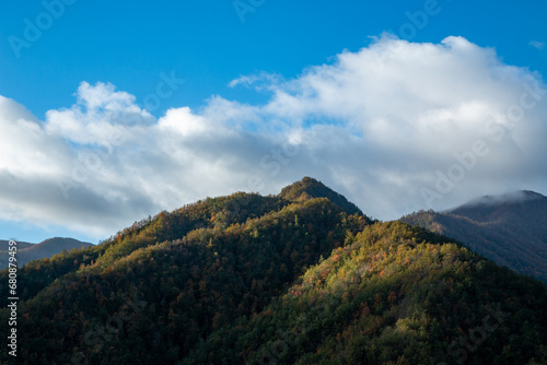 casentino national park autumn colors arezzo tuscany