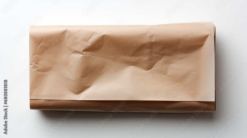 old paper bag isolated on white old paper bag isolated on white