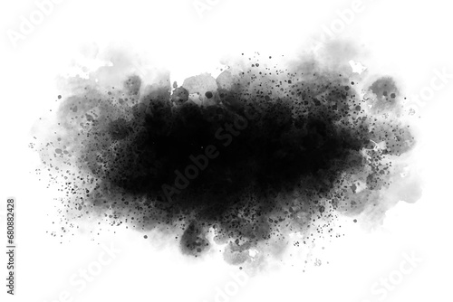 grunge brush texture background. vector bush stain