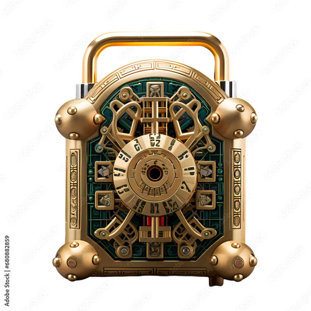 Metal padlock on transparent background, white background, isolated, icon material, vector illustration Metal padlock on transparent background, white background, isolated, icon material, vector illustration