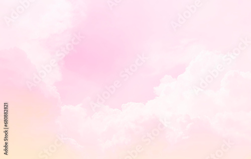 Abstract pastel pink cloud sky background, abstract rain cloud background, pink sky background