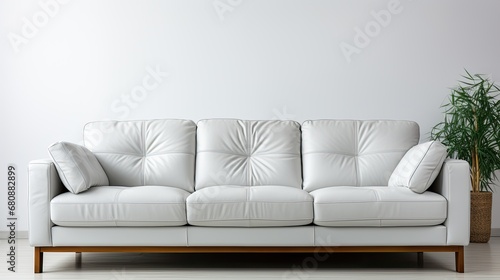 sofa isolated on white room