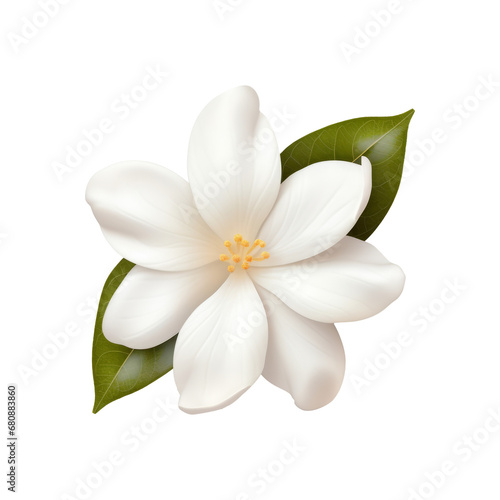 Jasmine flower isolated on transparent background