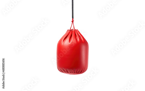 VelocityStrike Punching Bag Isolated on a Transparent Background PNG © Haider