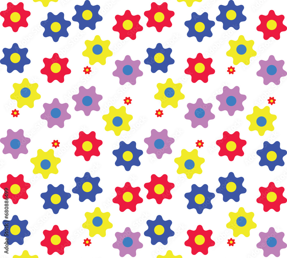 seamless pattern with flowers seamless pattern with flowers