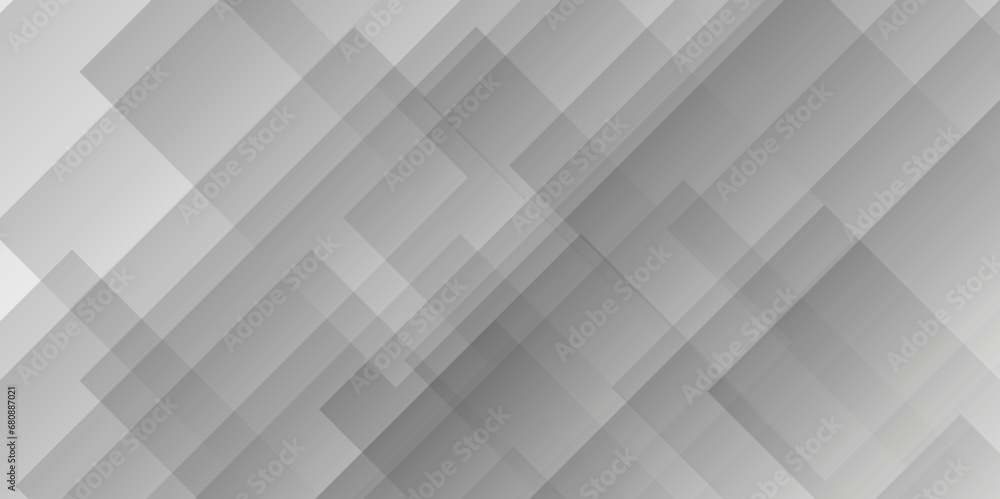 Abstract white and gray background design with layers of textured white transparent material in triangle and squares shapes. White color technology concept geometric line vector background. Abstract white and gray background design with layers of textured white transparent material in triangle and squares shapes. White color technology concept geometric line vector background.