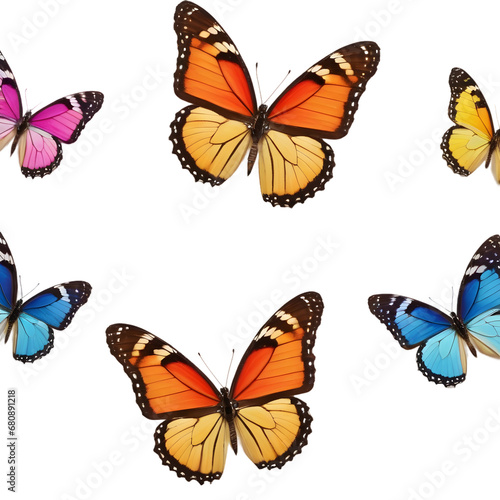 Exquisite  butterfly captured in high detail  perfect for educational use  nature-inspired graphic designs  and digital overlays with its transparent background