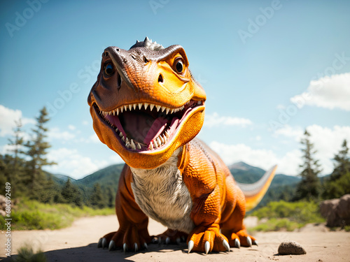 3D Cute Tyrannosaurus Rex © Meeza