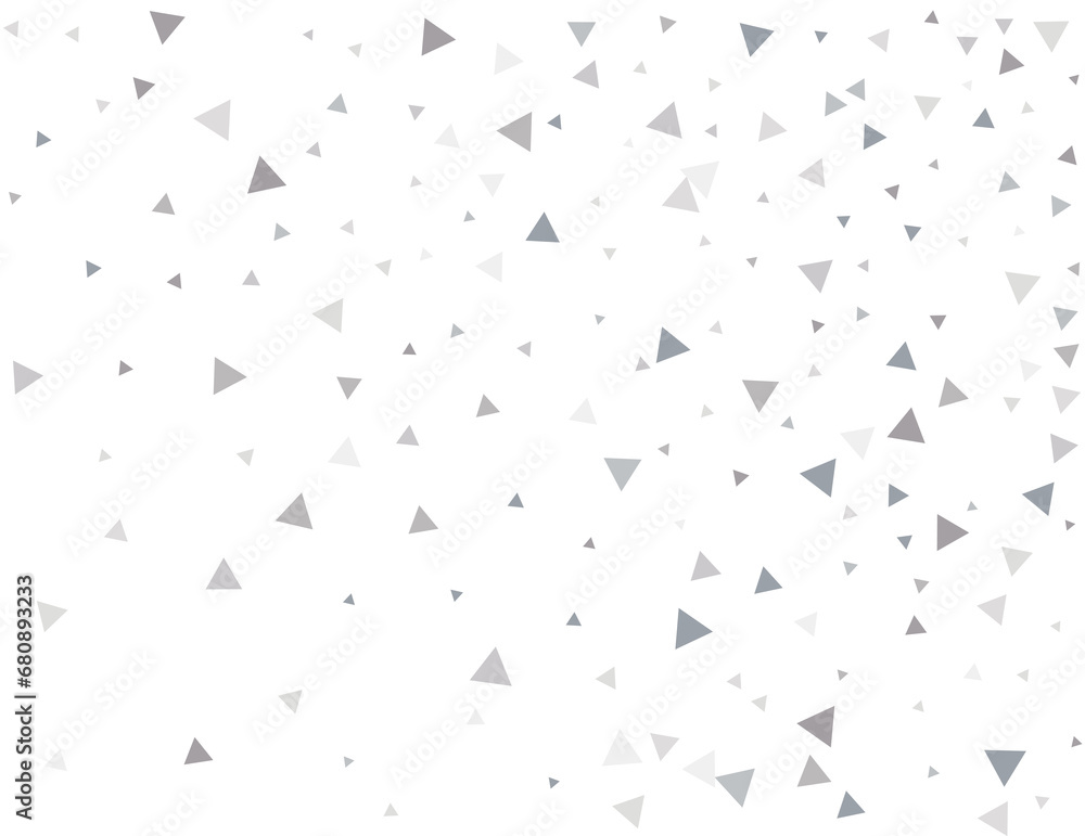 Magic Silver Triangular Confetti Magic Silver Triangular Confetti