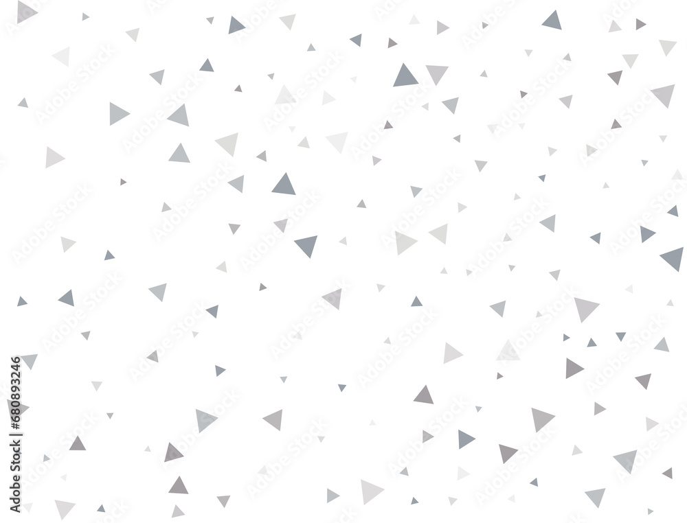 Magic Silver Triangular Confetti Magic Silver Triangular Confetti