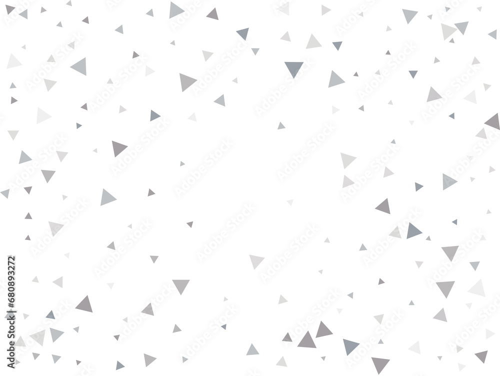 Magic Silver Triangular Confetti Magic Silver Triangular Confetti