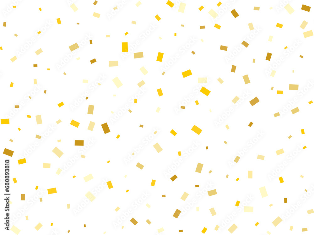 Luxury Gold Rectangular Confetti Luxury Gold Rectangular Confetti