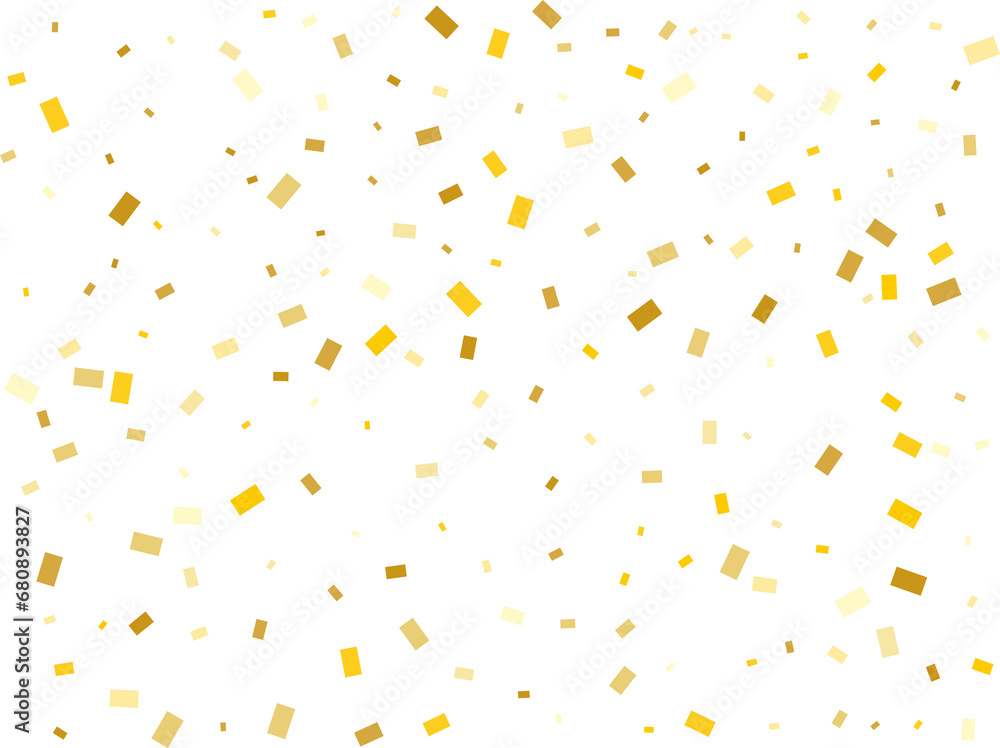 Luxury Gold Rectangular Confetti Luxury Gold Rectangular Confetti