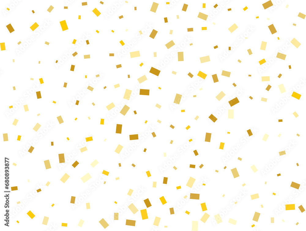 Luxury Gold Rectangular Confetti Luxury Gold Rectangular Confetti