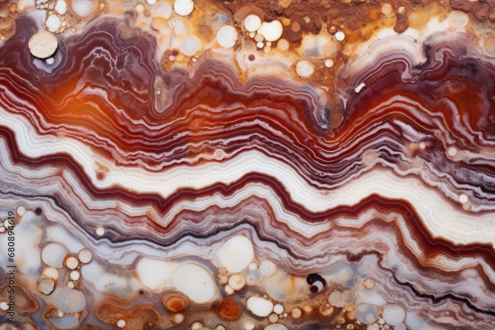 banded agate stone texture