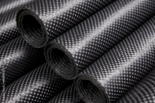 loose roll of carbon fiber material photo