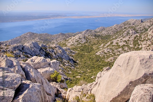 Obraz na płótnie The mountains and nature of National park Paklenica, Croatia w salonie