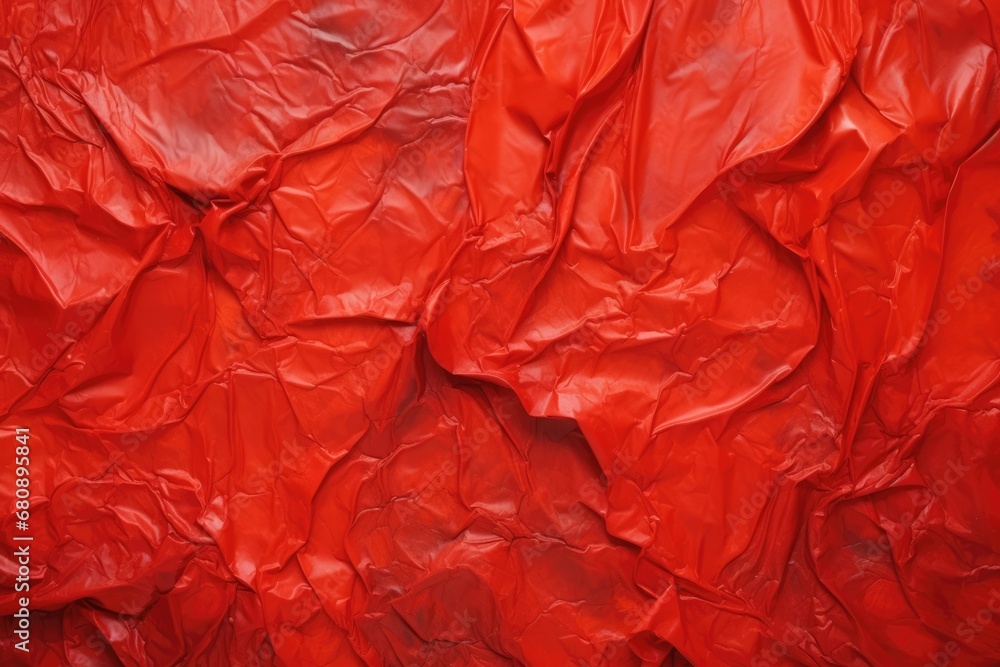 Obraz premium shot of a chucked gloss paper with deep creases