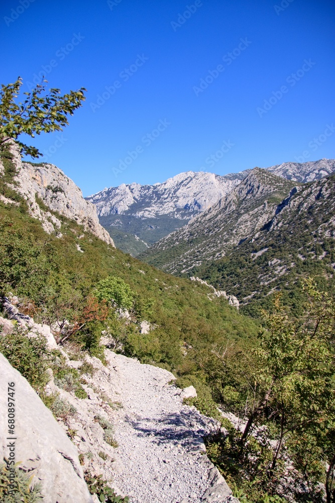 The mountains and nature of National park Paklenica, Croatia The mountains and nature of National park Paklenica, Croatia