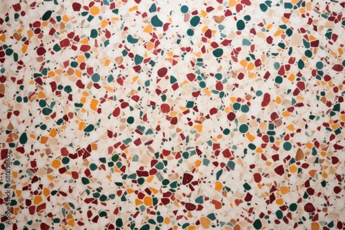 multicolored terrazzo flooring with prominent specks