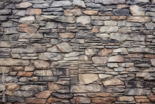 rustic stone textured wallpaper in natural hues