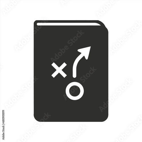 Strategy, playbook icon