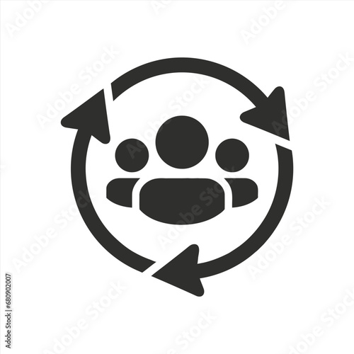Customer Relationship Management symbol