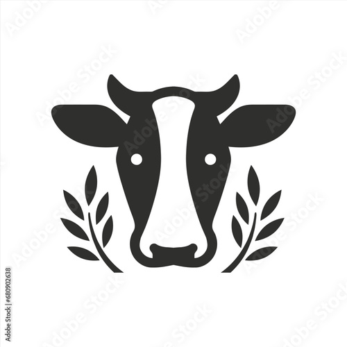 Dairy cow icon