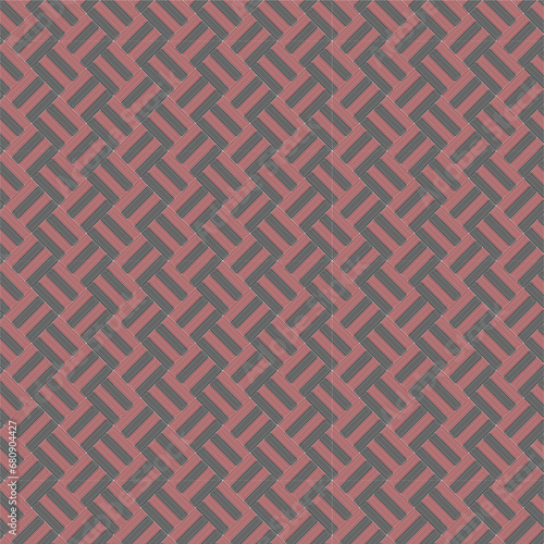  Check Plaid Seamless Pattern, Diagonal Gingham In Maroon and Black Background texture. Natural nude fabric and textile swatch design 