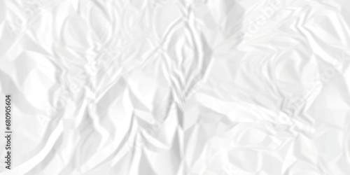 White crumpled paper texture . White wrinkled paper texture. White paper texture . White crumpled and top view textures can be used for background of text or any contents .