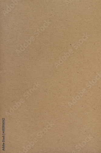Beige Tan Natural Sack Kraft Paper Texture Paperboard Background, Recycled Craft Cardboard Pattern, Large Old Dark Vintage Retro, Vertical Decorative Spotted Rough Brown Textured Packaging Sheet