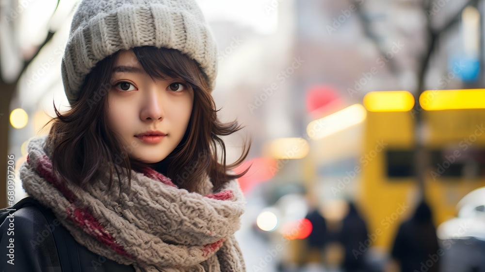 見つめる女性 見つめる女性