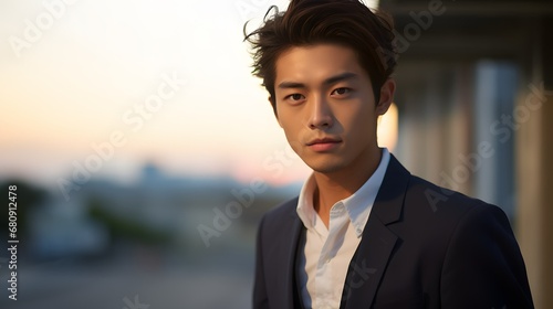 Wallpaper Mural 見つめるビジネスマン Torontodigital.ca