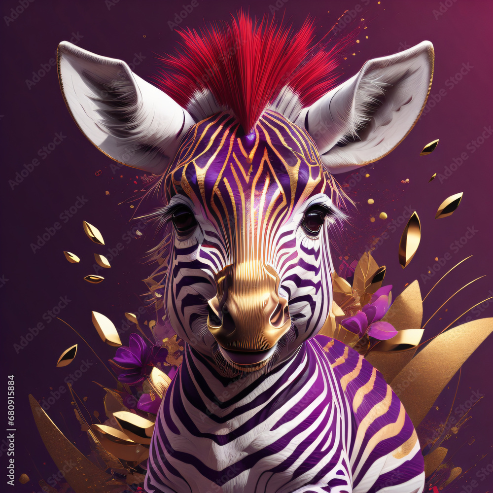 baby Punker Zebra baby Punker Zebra